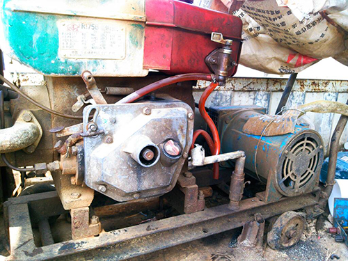 海盐单杠柴油机发电机出租